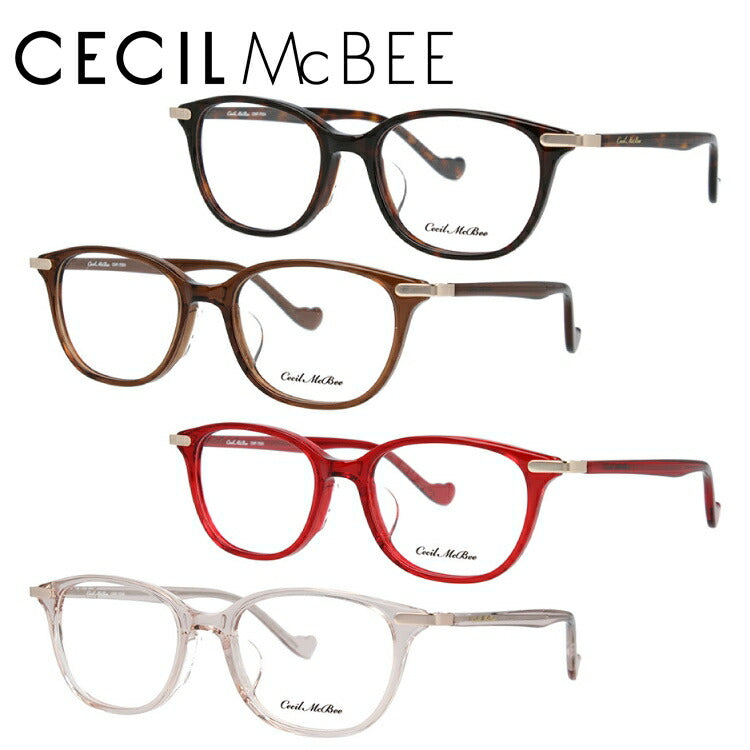 メガネ 眼鏡 度付き 度なし おしゃれ CECIL McBEE セシルマクビー CMF 7054 全4色 49サイズ ウェリントン型 レディース 女性 UVカット 紫外線 ブランド サングラス 伊達 ダテ｜老眼鏡・PCレンズ・カラーレンズ・遠近両用対応可能 ラッピング無料