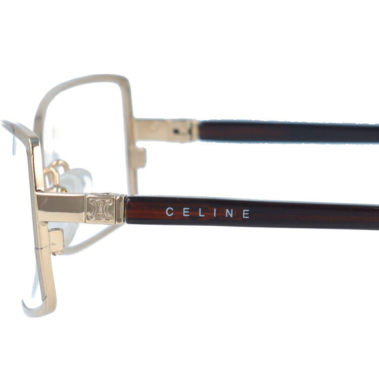セリーヌ CELINE メガネ フレーム 眼鏡 度付き 度なし 伊達 VC1241M 0349 55サイズ スクエア型 レディース ブラゾン アイコン ロゴ ラッピング無料