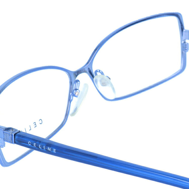 セリーヌ CELINE メガネ フレーム 眼鏡 度付き 度なし 伊達 VC1241M 0SD9 55サイズ スクエア型 レディース ブラゾン アイコン ロゴ ラッピング無料
