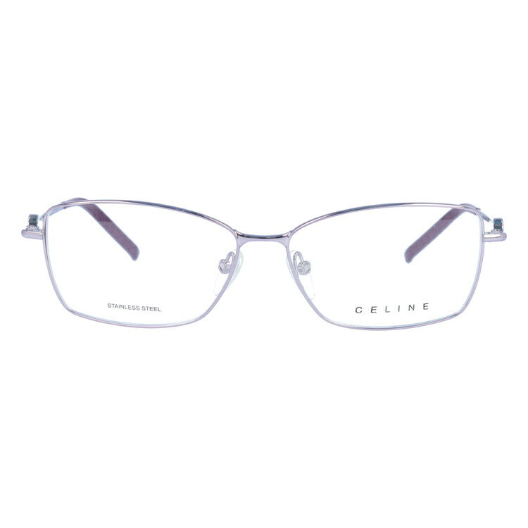 セリーヌ CELINE メガネ フレーム 眼鏡 度付き 度なし 伊達 VC1243 0SE3 53サイズ スクエア型 レディース ブラゾン アイコン ロゴ ラッピング無料