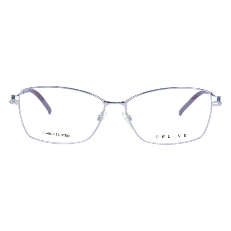 セリーヌ CELINE メガネ フレーム 眼鏡 度付き 度なし 伊達 VC1243 0SE3 55サイズ スクエア型 レディース ブラゾン アイコン ロゴ ラッピング無料