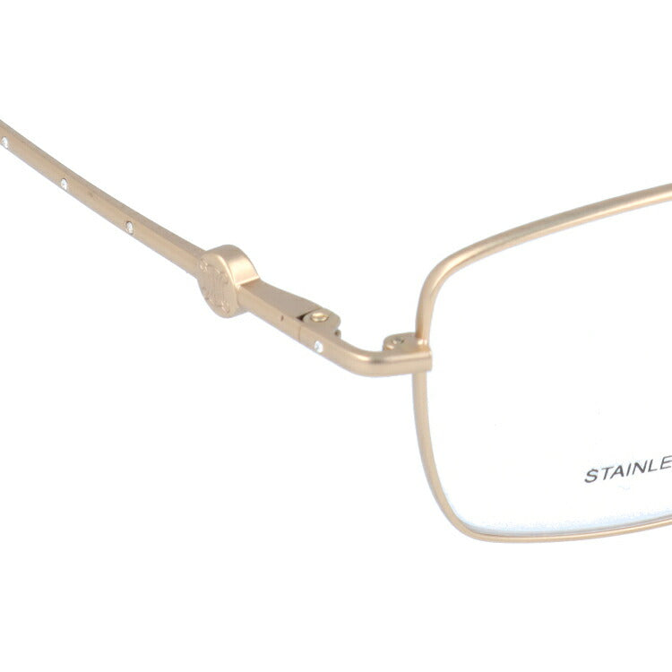 セリーヌ CELINE メガネ フレーム 眼鏡 度付き 度なし 伊達 VC1243S 0648 55サイズ スクエア型 レディース ブラゾン アイコン ロゴ スワロフスキー ラッピング無料