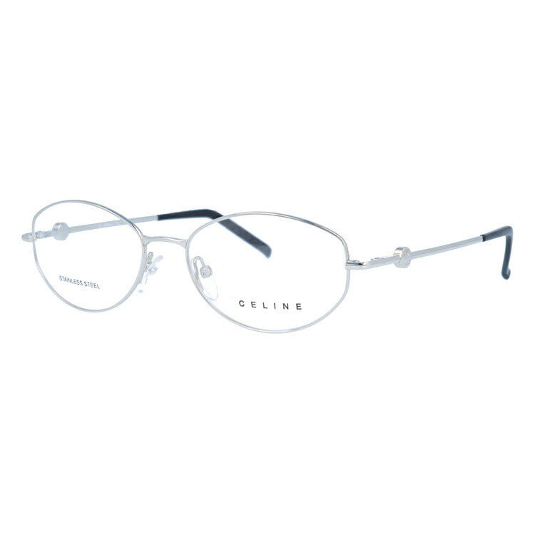 セリーヌ CELINE メガネ フレーム 眼鏡 度付き 度なし 伊達 VC1244 0579 52サイズ オーバル型 レディース ブラゾン アイコン ロゴ ラッピング無料