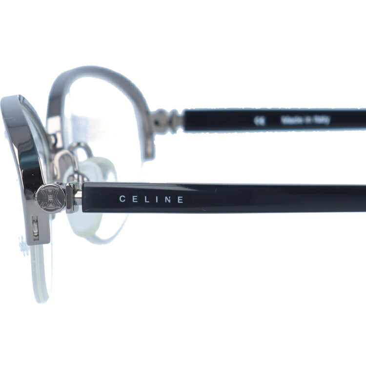セリーヌ CELINE メガネ フレーム 眼鏡 度付き 度なし 伊達 VC1252M 0568 52サイズ オーバル型 レディース ブラゾン アイコン ロゴ ラッピング無料