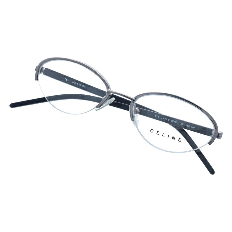 セリーヌ CELINE メガネ フレーム 眼鏡 度付き 度なし 伊達 VC1252M 0568 52サイズ オーバル型 レディース ブラゾン アイコン ロゴ ラッピング無料