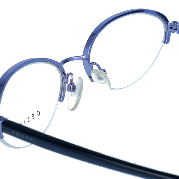 セリーヌ CELINE メガネ フレーム 眼鏡 度付き 度なし 伊達 VC1252M 0S53 52サイズ オーバル型 レディース ブラゾン アイコン ロゴ ラッピング無料