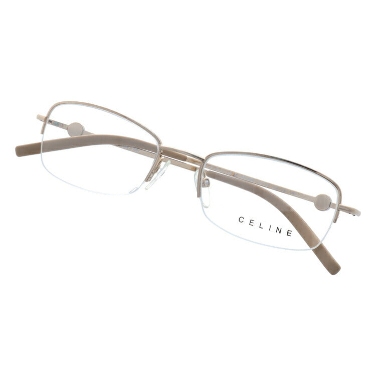 セリーヌ CELINE メガネ フレーム 眼鏡 度付き 度なし 伊達 VC1300 0300 51サイズ スクエア型 レディース ブラゾン アイコン ロゴ ラッピング無料