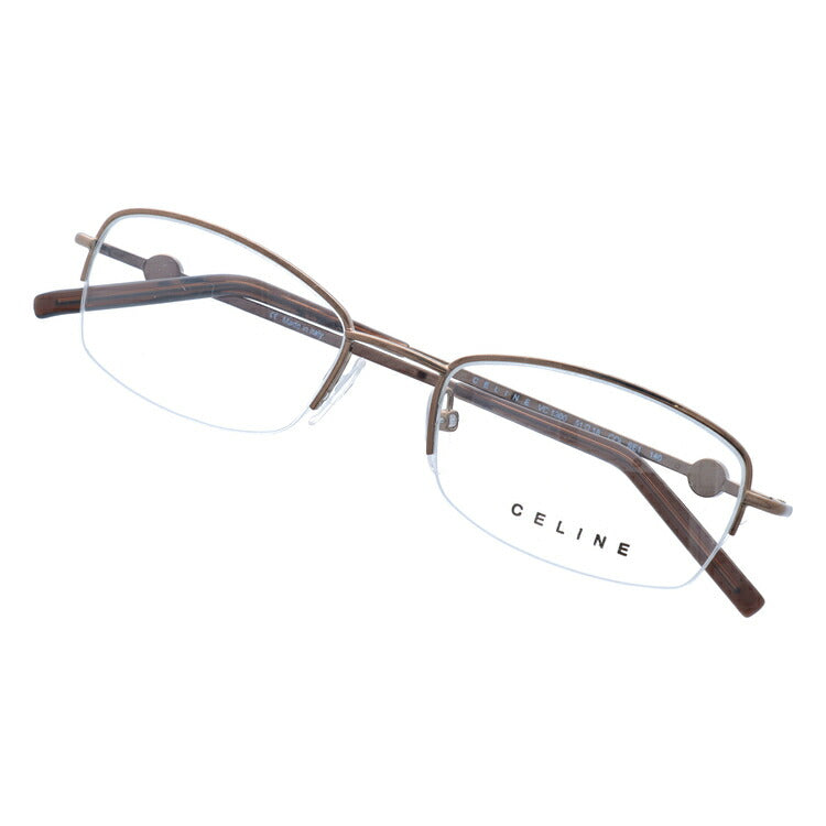 セリーヌ CELINE メガネ フレーム 眼鏡 度付き 度なし 伊達 VC1300 0SE1 51サイズ スクエア型 レディース ブラゾン アイコン ロゴ ラッピング無料