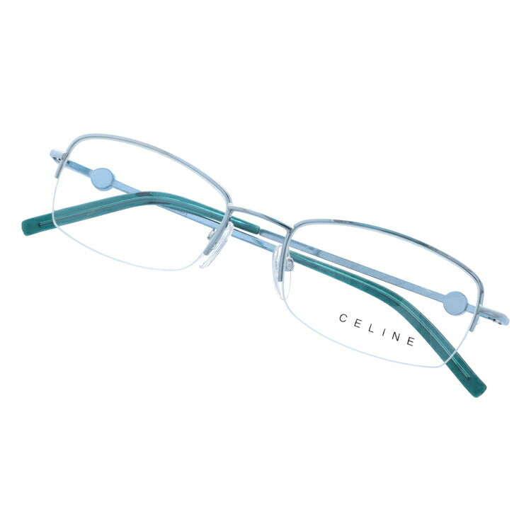 セリーヌ CELINE メガネ フレーム 眼鏡 度付き 度なし 伊達 VC1300 0SN2 51サイズ スクエア型 レディース ブラゾン アイコン ロゴ ラッピング無料