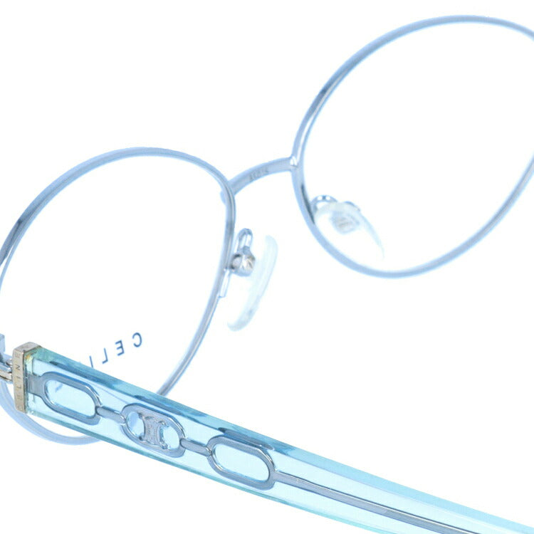 セリーヌ CELINE メガネ フレーム 眼鏡 度付き 度なし 伊達 VC1306M 0S58 55サイズ オーバル型 レディース ブラゾン アイコン ロゴ ラッピング無料