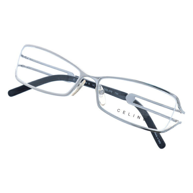 セリーヌ CELINE メガネ フレーム 眼鏡 度付き 度なし 伊達 VC1309S 0579 54サイズ スクエア型 レディース ブラゾン アイコン ロゴ ラインストーン ラッピング無料
