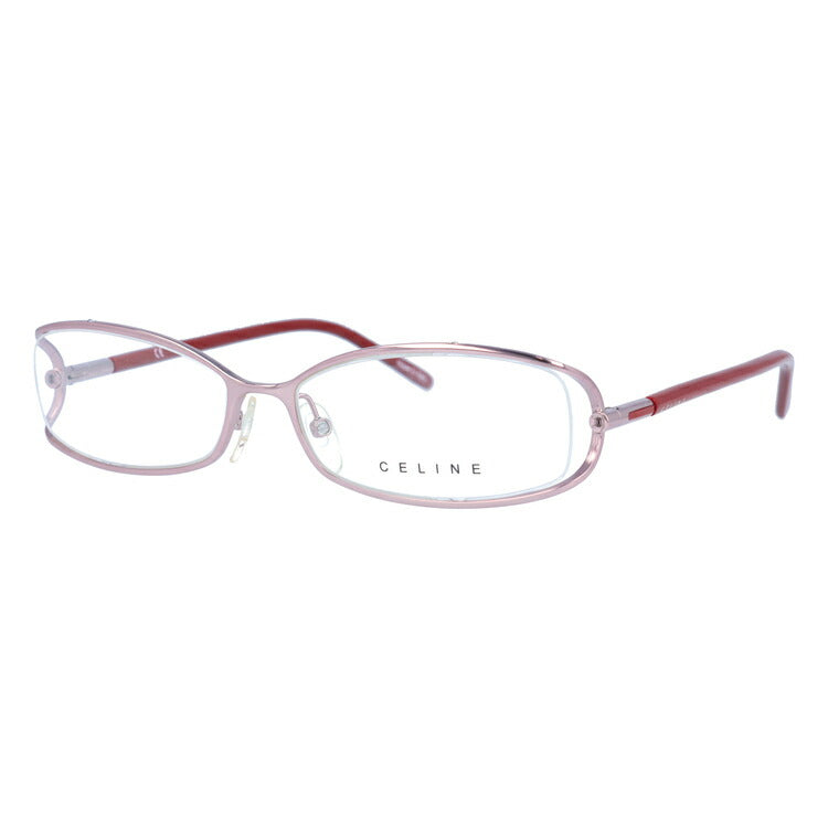 【訳あり】セリーヌ CELINE メガネ フレーム 眼鏡 度付き 度なし 伊達 VC1409M 0SBN 54サイズ スクエア型 レディース ラッピング無料