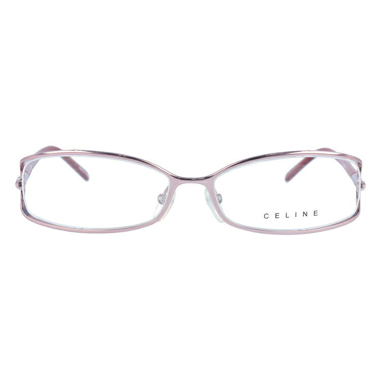 【訳あり】セリーヌ CELINE メガネ フレーム 眼鏡 度付き 度なし 伊達 VC1409M 0SBN 54サイズ スクエア型 レディース ラッピング無料