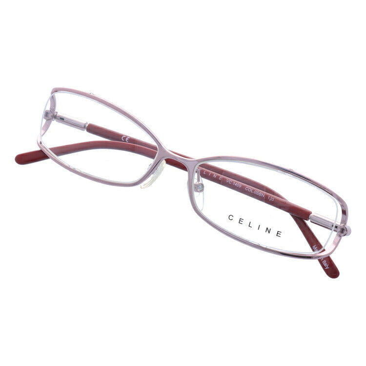 【訳あり】セリーヌ CELINE メガネ フレーム 眼鏡 度付き 度なし 伊達 VC1409M 0SBN 54サイズ スクエア型 レディース ラッピング無料
