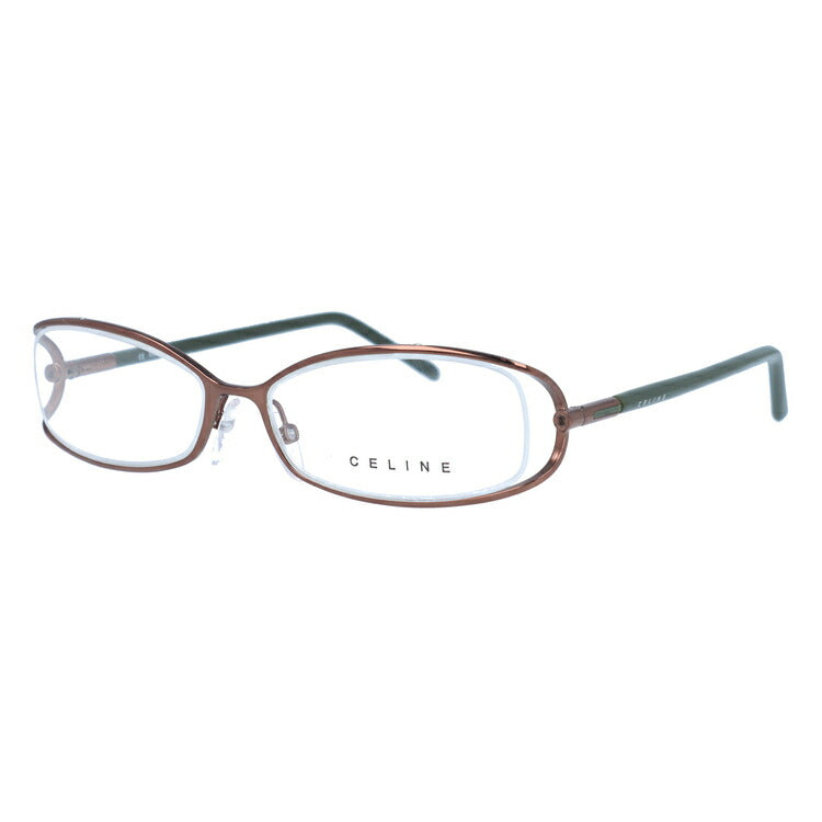 【訳あり】セリーヌ CELINE メガネ フレーム 眼鏡 度付き 度なし 伊達 VC1409M 08F4 54サイズ スクエア型 レディース ラッピング無料