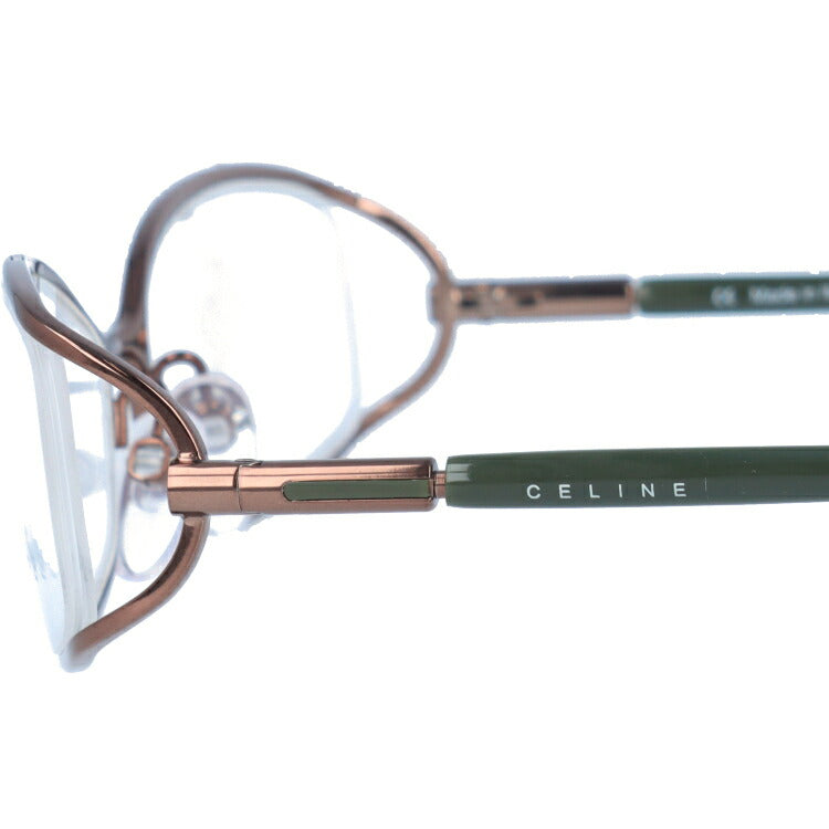 【訳あり】セリーヌ CELINE メガネ フレーム 眼鏡 度付き 度なし 伊達 VC1409M 08F4 54サイズ スクエア型 レディース ラッピング無料