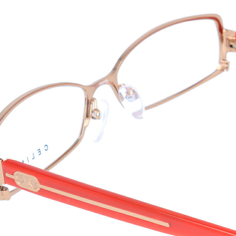 【訳あり】セリーヌ CELINE メガネ フレーム 眼鏡 度付き 度なし 伊達 VC1414M 8FCX 55サイズ スクエア型 レディース ブラゾン アイコン ロゴ ラッピング無料