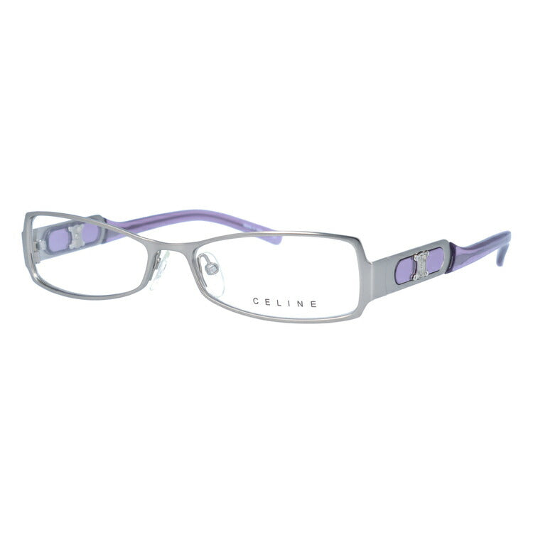 【訳あり】セリーヌ CELINE メガネ フレーム 眼鏡 度付き 度なし 伊達 VC1451M 0581 54サイズ スクエア型 レディース ブラゾン アイコン ロゴ ラッピング無料