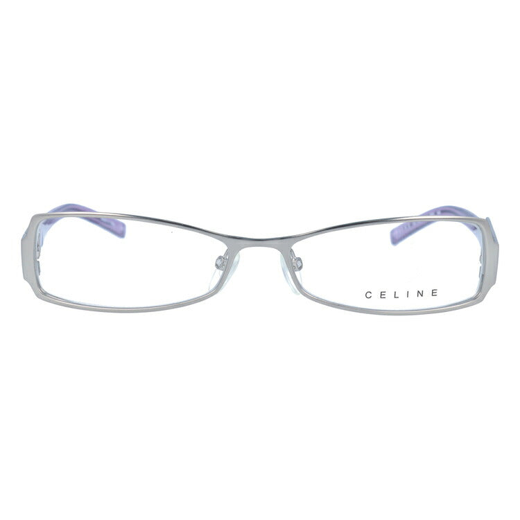 【訳あり】セリーヌ CELINE メガネ フレーム 眼鏡 度付き 度なし 伊達 VC1451M 0581 54サイズ スクエア型 レディース ブラゾン アイコン ロゴ ラッピング無料
