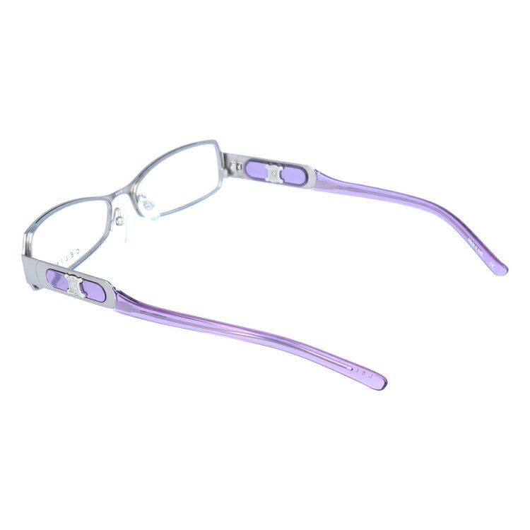 【訳あり】セリーヌ CELINE メガネ フレーム 眼鏡 度付き 度なし 伊達 VC1451M 0581 54サイズ スクエア型 レディース ブラゾン アイコン ロゴ ラッピング無料