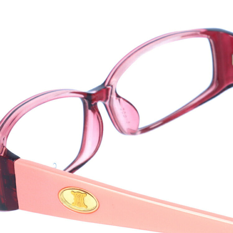【訳あり】セリーヌ CELINE メガネ フレーム 眼鏡 度付き 度なし 伊達 アジアンフィット VC1610M 098F 53サイズ スクエア型 レディース ブラゾン アイコン ロゴ ラッピング無料