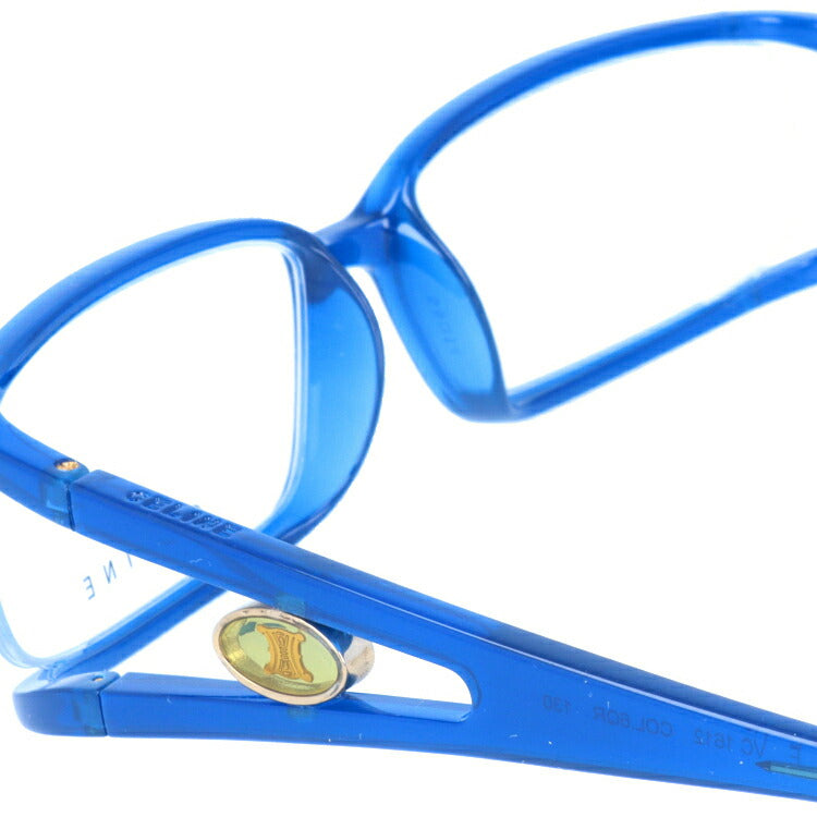 セリーヌ CELINE メガネ フレーム 眼鏡 度付き 度なし 伊達 アジアンフィット VC1612M 06QR 55サイズ スクエア型 レディース ブラゾン アイコン ロゴ ラッピング無料