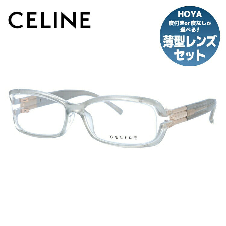 セリーヌ CELINE メガネ フレーム 眼鏡 度付き 度なし 伊達 アジアンフィット VC1673M 093Q 53サイズ スクエア型 レディース アイコン ロゴ ラッピング無料