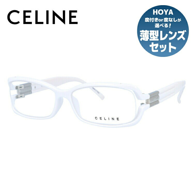 セリーヌ CELINE メガネ フレーム 眼鏡 度付き 度なし 伊達 アジアンフィット VC1673M 04AO 53サイズ スクエア型 レディース アイコン ロゴ ラッピング無料