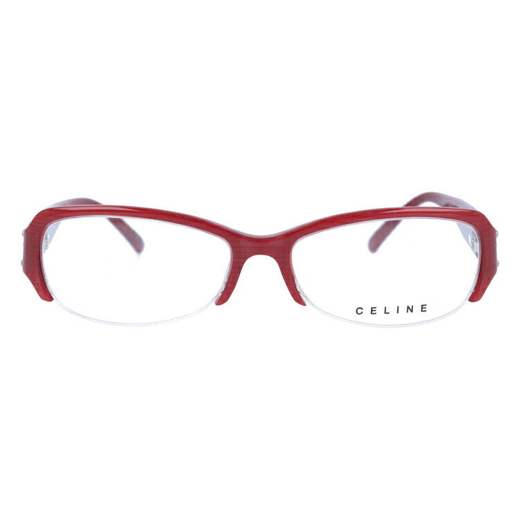 【訳あり】セリーヌ CELINE メガネ フレーム 眼鏡 度付き 度なし 伊達 アジアンフィット VC1706M 07P3 52サイズ スクエア型 レディース ブラゾン アイコン ロゴ ラッピング無料