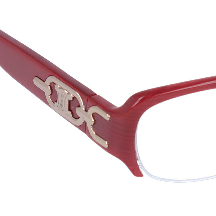 【訳あり】セリーヌ CELINE メガネ フレーム 眼鏡 度付き 度なし 伊達 アジアンフィット VC1706M 07P3 52サイズ スクエア型 レディース ブラゾン アイコン ロゴ ラッピング無料