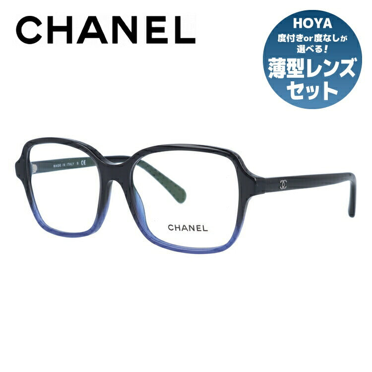 【訳あり】シャネル メガネフレーム 伊達メガネ レギュラーフィット CHANEL CH3339 1558 54サイズ スクエア ユニセックス メンズ レディース ラッピング無料