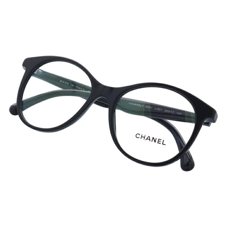 【訳あり】シャネル メガネフレーム 伊達メガネ レギュラーフィット CHANEL CH3361 C501 52サイズ バタフライ ユニセックス メンズ レディース ラッピング無料