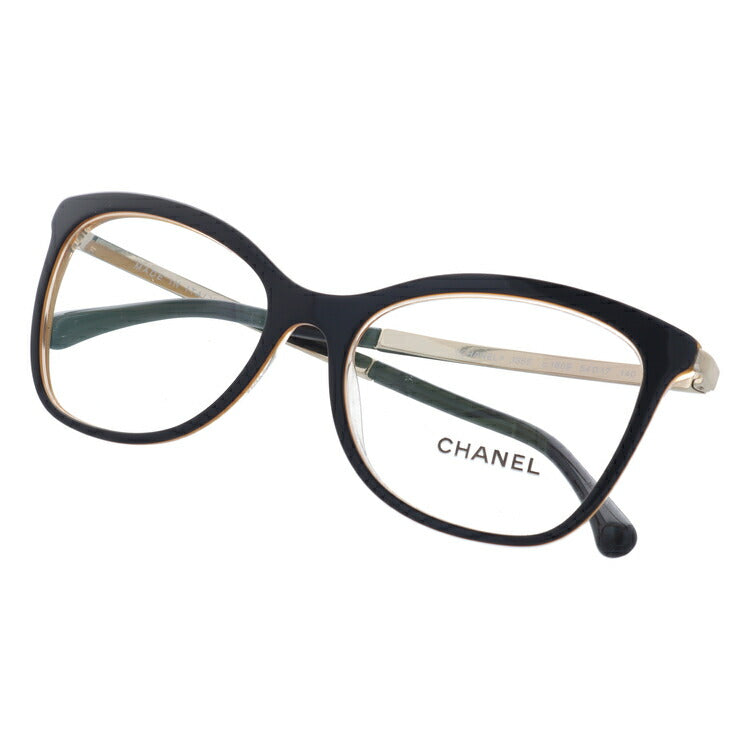 【訳あり】シャネル メガネフレーム 伊達メガネ レギュラーフィット CHANEL CH3365 1609 54サイズ ウェリントン ユニセックス メンズ レディース ラッピング無料