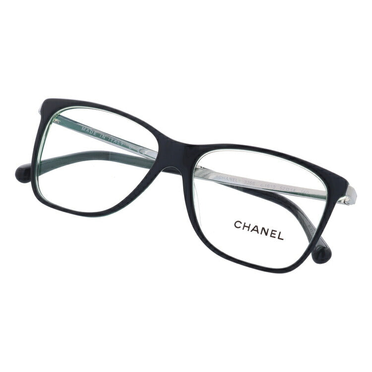 【訳あり】シャネル メガネフレーム 伊達メガネ レギュラーフィット CHANEL CH3366 1610 52サイズ ウェリントン ユニセックス メンズ レディース ラッピング無料