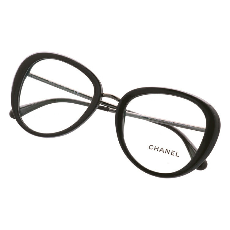 【訳あり】シャネル メガネフレーム 伊達メガネ レギュラーフィット CHANEL CH3380 1648 52サイズ バタフライ ユニセックス メンズ レディース ラッピング無料