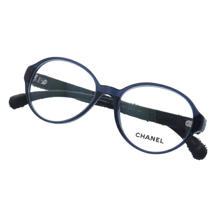 【訳あり】シャネル メガネフレーム 伊達メガネ レギュラーフィット CHANEL CH3250 C1390 53サイズ ラウンド ユニセックス メンズ レディース ラッピング無料