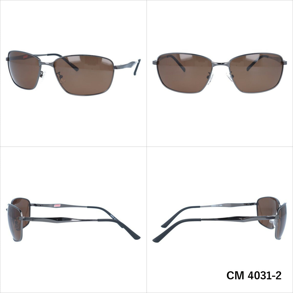 コールマン 偏光サングラス COLEMAN CM 4031 全2カラー 60サイズ ウェリントン メンズ レディース 川 海 釣り フィッシング 運転 ドライブ