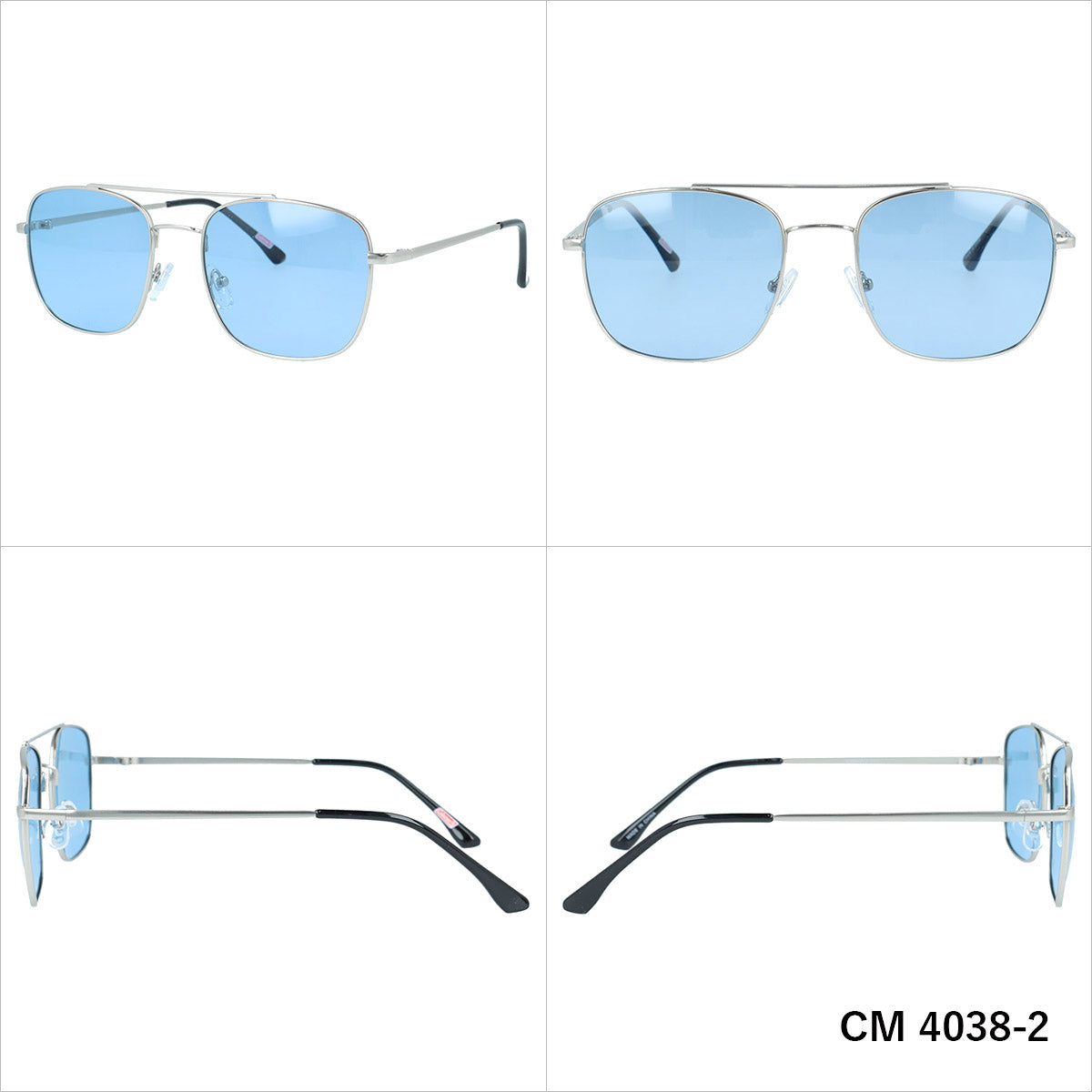コールマン サングラス 偏光サングラス COLEMAN CM4038 53サイズ 全2カラー ウェリントン型 乱反射をカットしクリアな視界へ ユニセックス メンズ レディース | ダブルブリッジ ツーブリッジ レトロ風