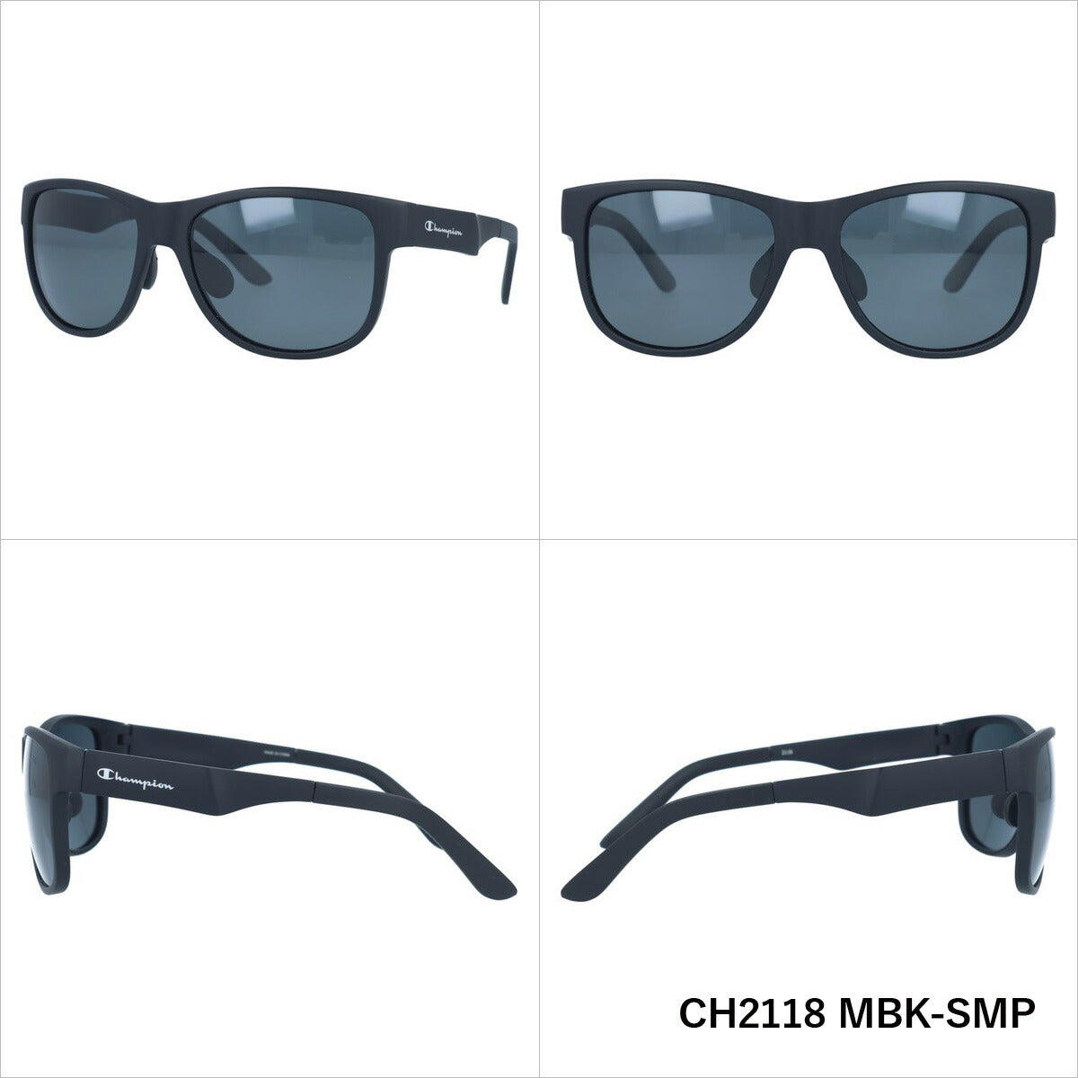 【訳あり】チャンピオン 偏光サングラス アジアンフィット Champion CH2118 全4色 57サイズ ウェリントン型 レディース 男女兼用 ユニセックス ブランド 人気 UVカット 紫外線 おしゃれ 運転 ドライブ レジャー アウトドア 夏 釣り フィッシング 海 川