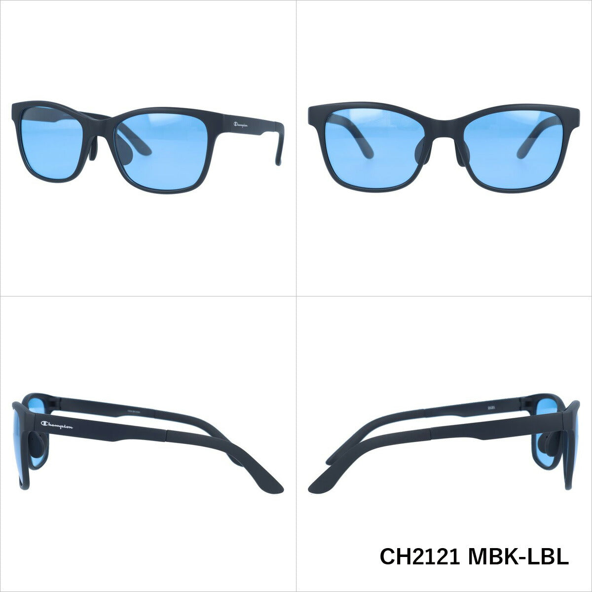 【訳あり】チャンピオン 偏光 サングラス カラーレンズ メンズ レディース UVカット Champion ブランド CH2121 54 ウェリントン | 紫外線 対策 おすすめ 人気 プレゼント 運転 ドライブ レジャー キャンプ アウトドア 釣り フィッシング 海 川 山 春 夏 秋 冬 ランニング