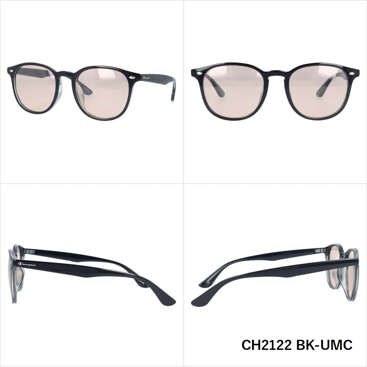 【訳あり】チャンピオン 調光 偏光 サングラス カラーレンズ メンズ レディース UVカット Champion ブランド CH2122 52 ウェリントン | 紫外線 対策 おすすめ 人気 プレゼント ドライブ レジャー キャンプ アウトドア 釣り フィッシング 海 川 山 春 夏 秋 冬 ランニング