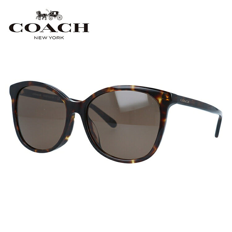 【訳あり】コーチ サングラス COACH HC8271U 512073 57サイズ バタフライ ユニセックス レディース メンズ 大きめサイズ ビッグシルエット【海外正規品】