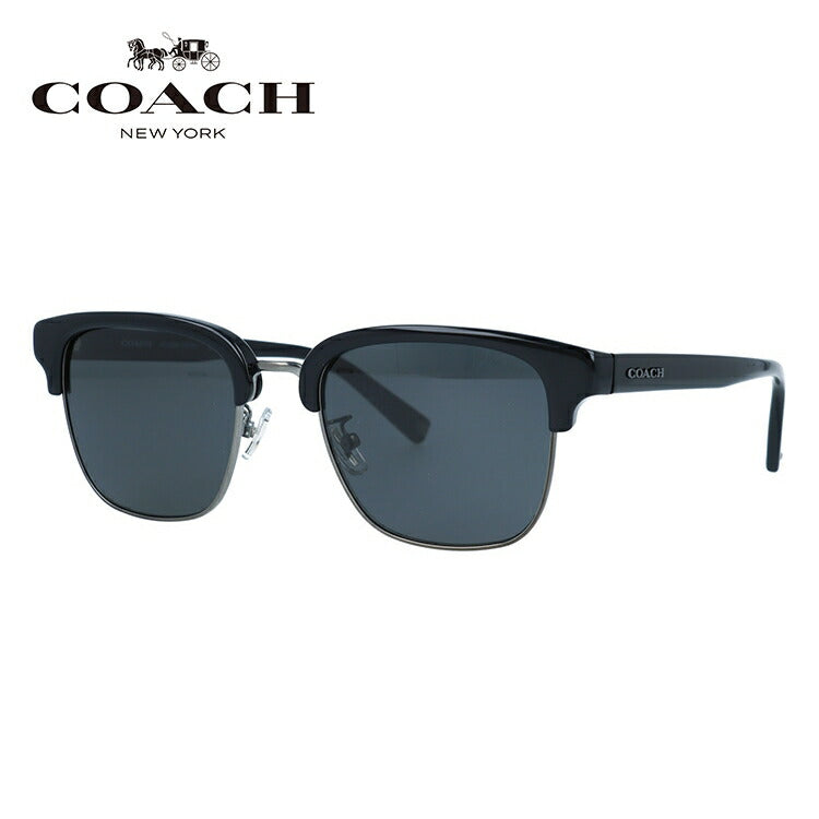 【訳あり】コーチ サングラス COACH HC8326 500287 52サイズ ブロー ユニセックス メンズ レディース【海外正規品】