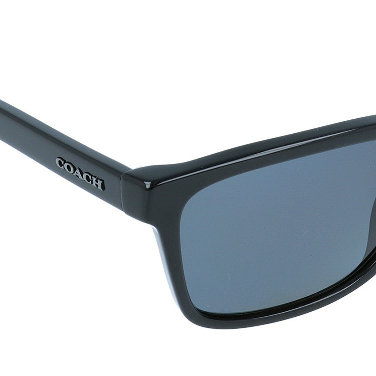【訳あり】コーチ サングラス 偏光サングラス ユニバーサルフィット COACH HC8328U 500281 57サイズ ウェリントン ユニセックス メンズ レディース【海外正規品】