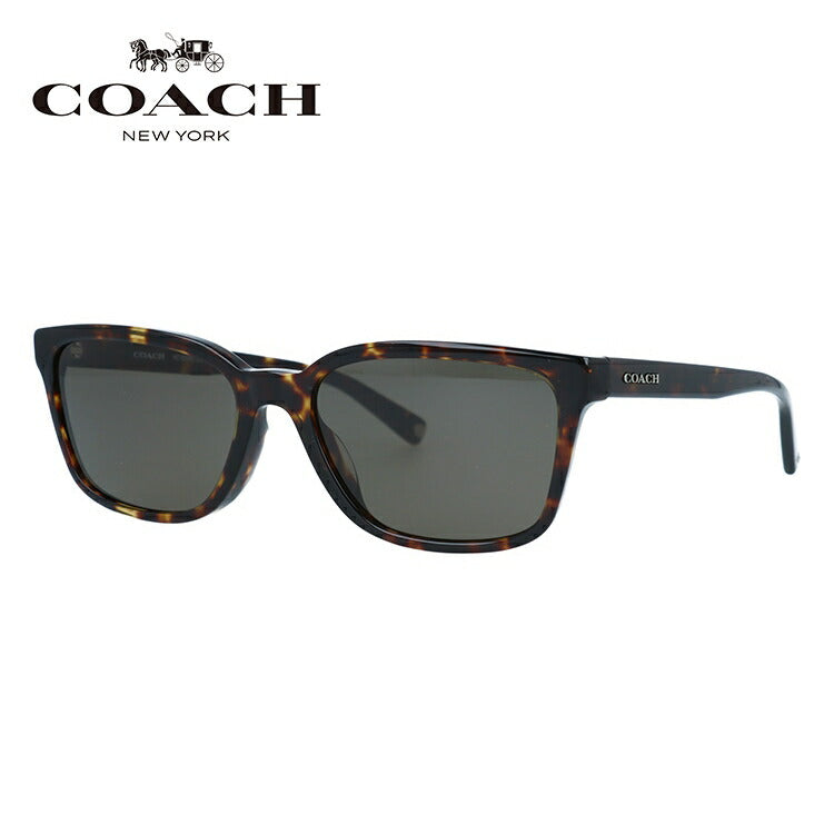 【訳あり】コーチ サングラス ユニバーサルフィット COACH HC8328U 512003 57サイズ ウェリントン ユニセックス メンズ レディース【海外正規品】