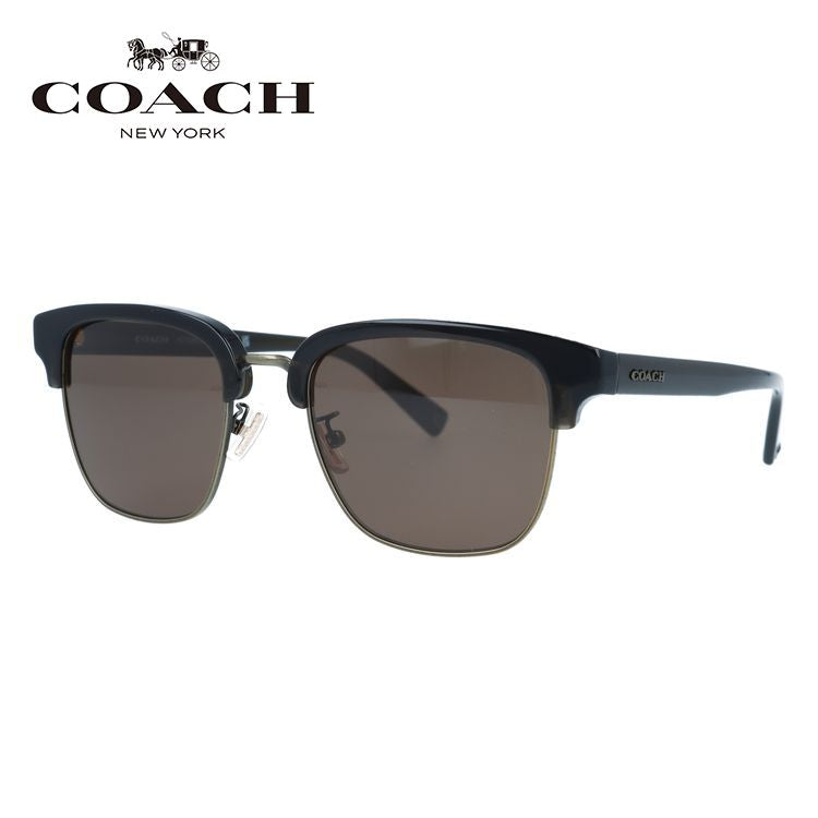 【国内正規品】コーチ サングラス COACH HC8326 C6194 52サイズ ブロー型 ユニセックス メンズ レディース