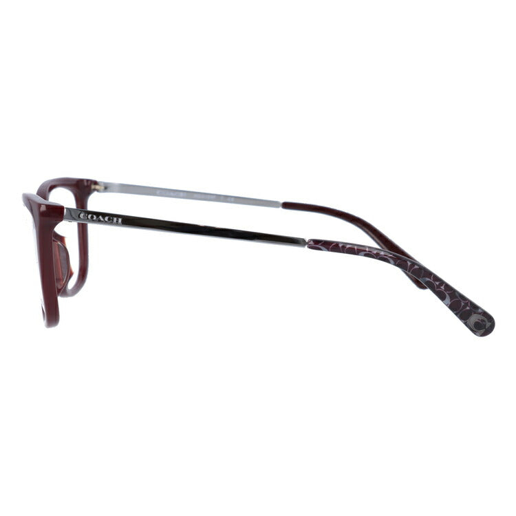 【国内正規品】メガネ 度付き 度なし 伊達メガネ 眼鏡 コーチ アジアンフィット COACH HC6124F 5509 53サイズ フォックス型 レディース UVカット 紫外線 ラッピング無料