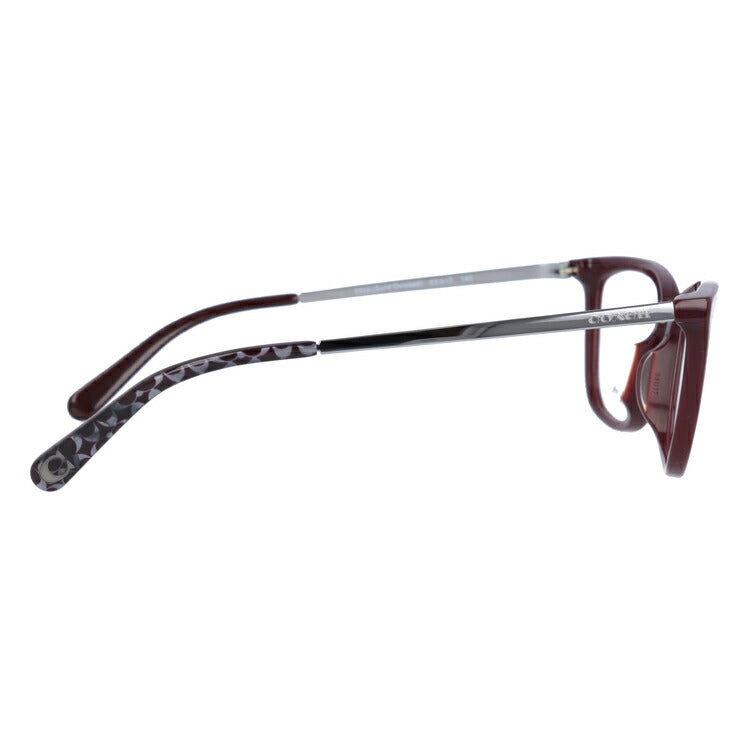 【国内正規品】メガネ 度付き 度なし 伊達メガネ 眼鏡 コーチ アジアンフィット COACH HC6124F 5509 53サイズ フォックス型 レディース UVカット 紫外線 ラッピング無料
