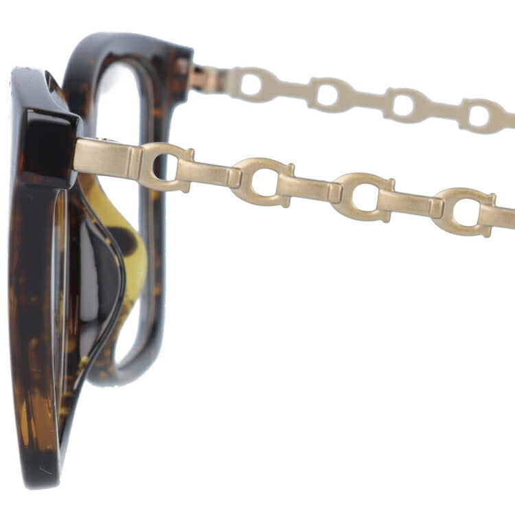 【国内正規品】メガネ 度付き 度なし 伊達メガネ 眼鏡 コーチ ユニバーサルフィット COACH HC6128U 5120 52サイズ スクエア レディース UVカット 紫外線 ラッピング無料