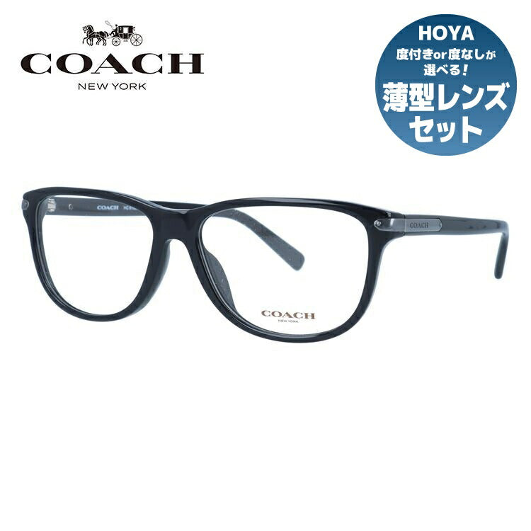 【国内正規品】コーチ メガネフレーム 伊達メガネ ユニバーサルフィット COACH HC6168U 5002 58サイズ ウェリントン ユニセックス メンズ レディース